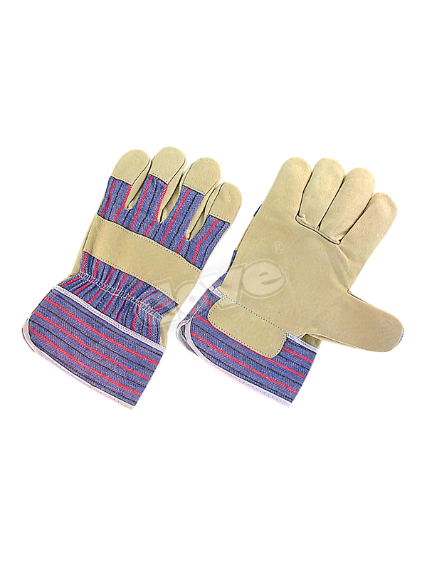 PIG GRAIN LEATHER GLOVES