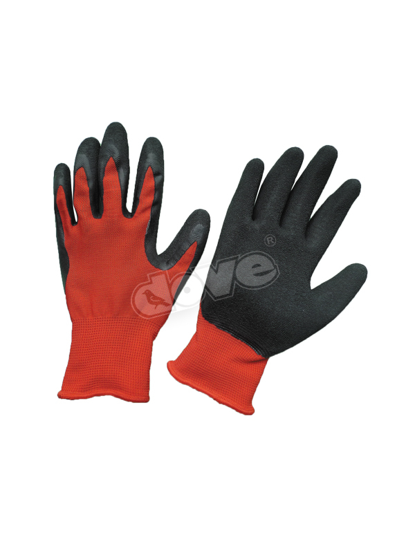 Garden Gloves, Rubber Coated