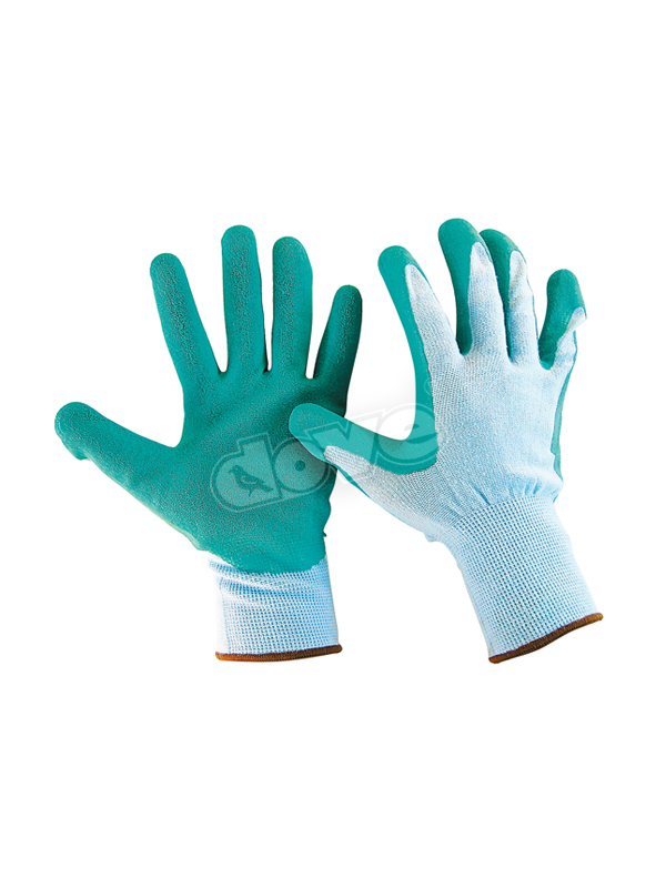 Garden Gloves, Rubber Coated